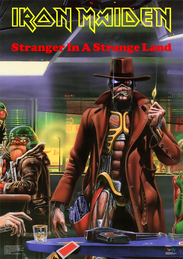 Iron Maiden - Stranger In A Strange Land | retro.posters